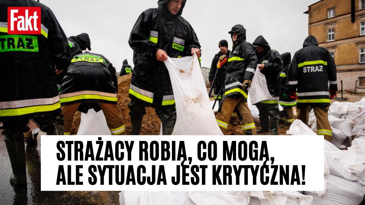Dramat na Opolszczyźnie! Sytuacja jest KRYTYCZNA! Ludzie wylewają żal nad rwącym potokiem | POWÓDŹ