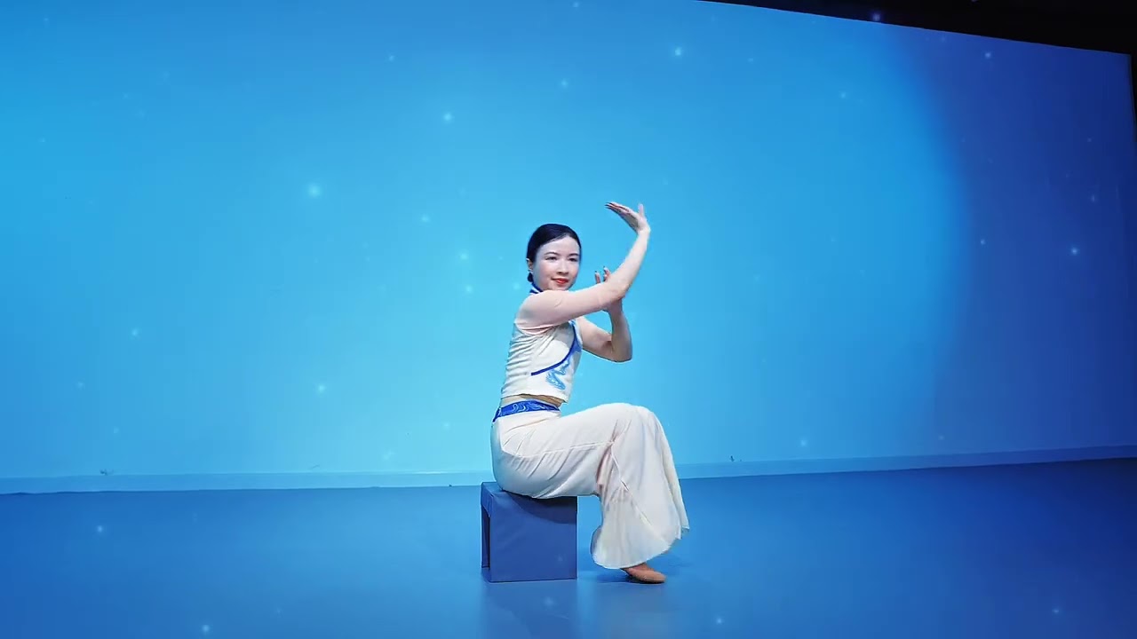 Múa Đính Bộ Kiều | 碇步桥 🩵🩵🩵- Múa Trung Hoa #muatrunghoa #dancestudio #xuhướng #muacotrang #chinadance