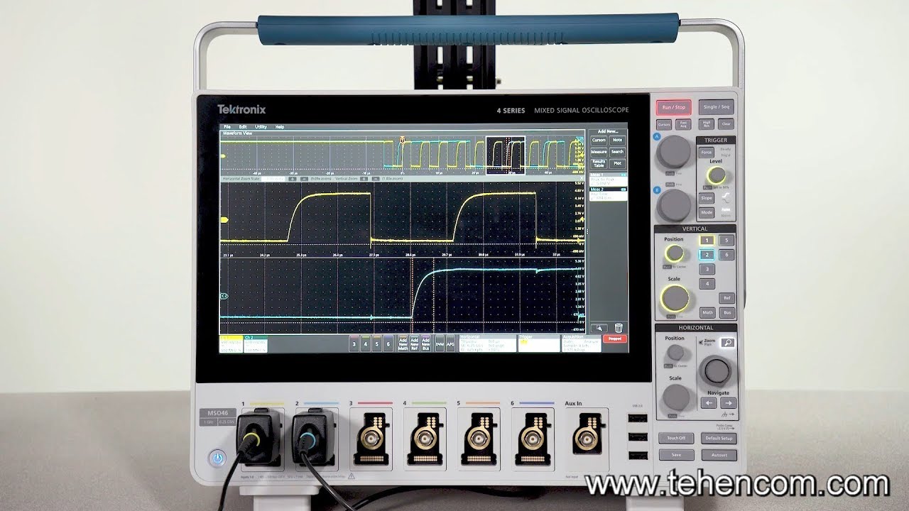 Осциллограф Tektronix MSO4 - технический обзор