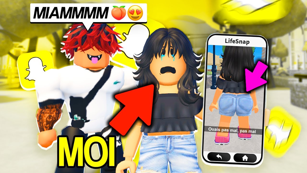 I PRETENTED TO BE A GIRL ON SNAPCHAT ROBLOX!