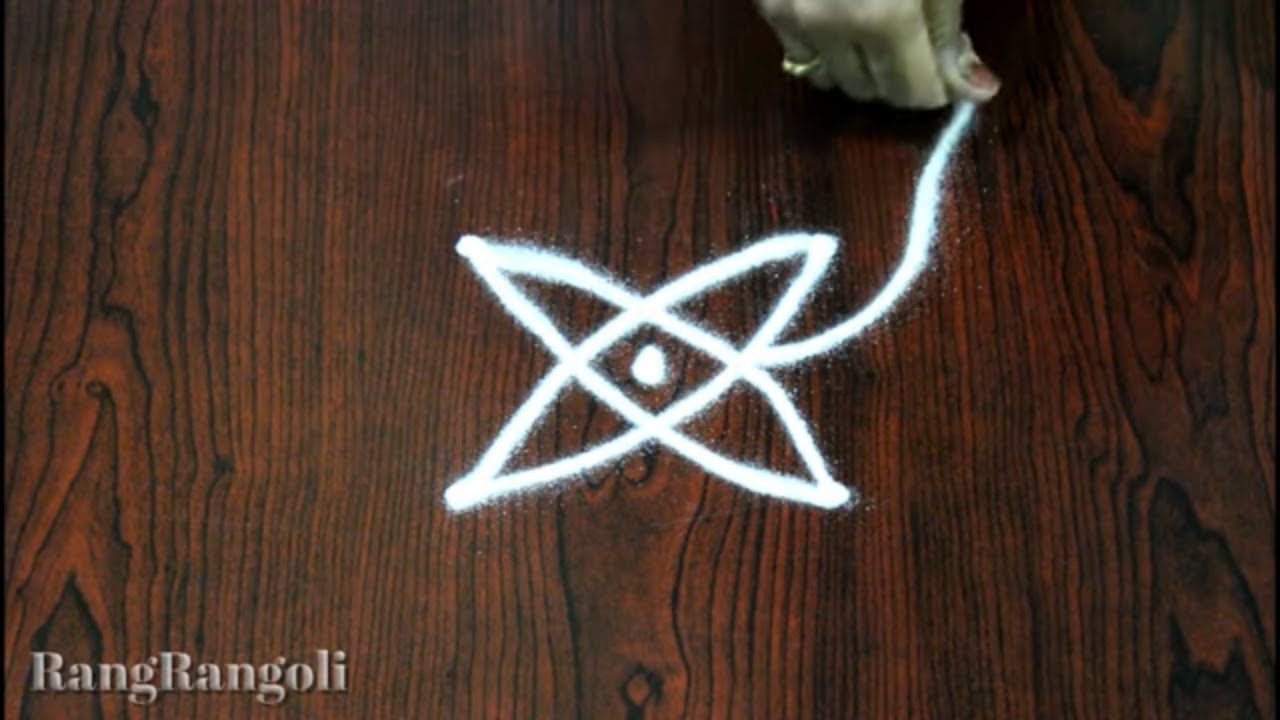 Small Rangoli Designs for Beginners | Simple Daily Kolams | Easy Muggulu | RangRangoli