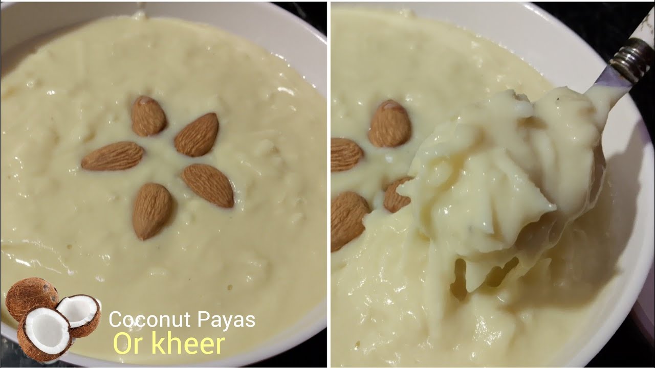 Eid special unique desert😶‍🌫️coconut kheer or payas ⁉️ ঈদ স্পেশাল নারকোলের ক্ষীর বা পায়েস রেসিপি