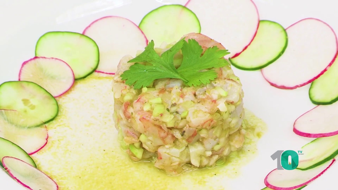 Aguachile de Camarón por la chef Betty Vázquez