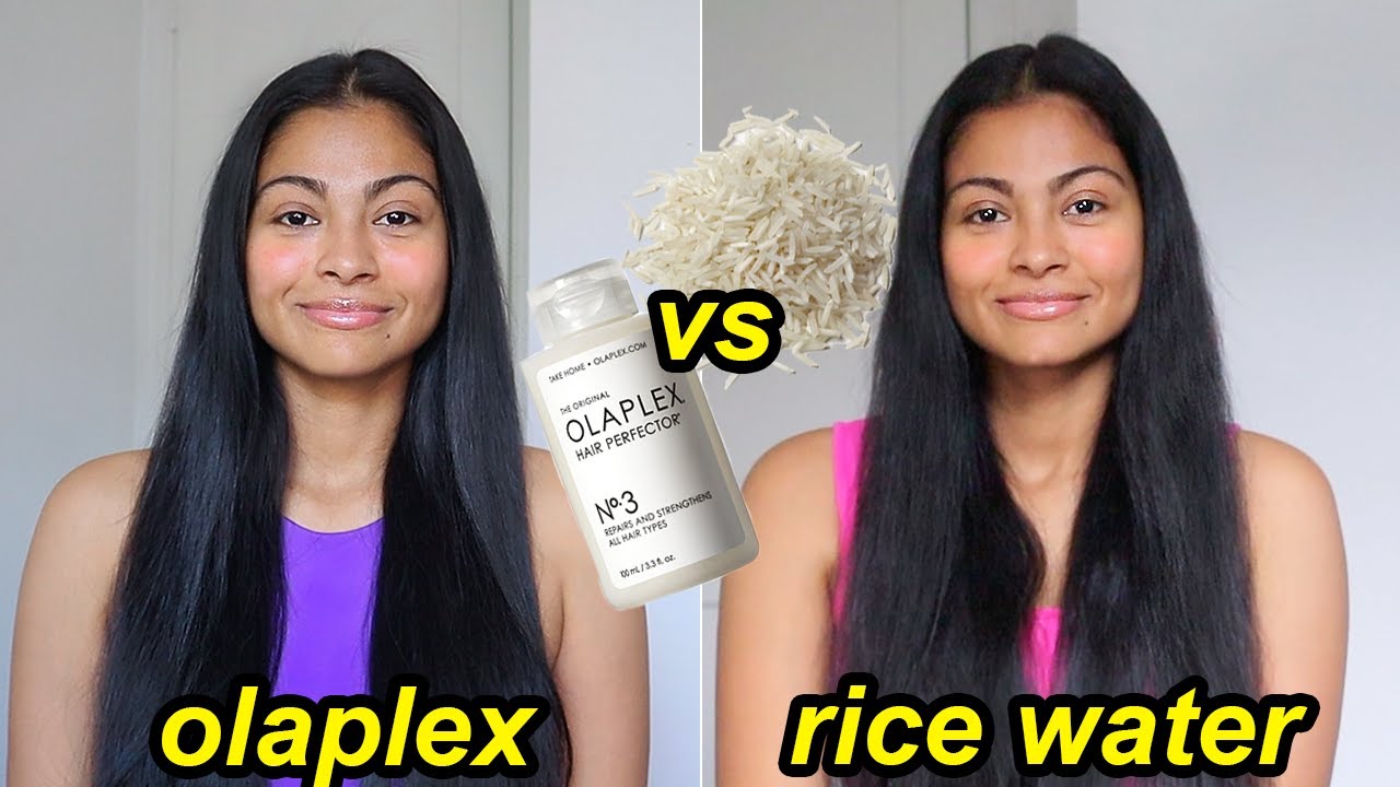Rice Water vs Olaplex Hair Treatment | Which is better for your hair? 🧐