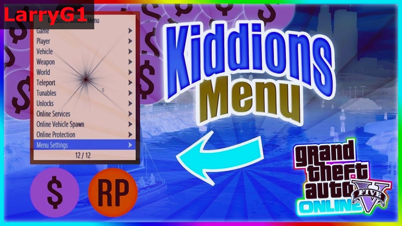 NEW KIDDIONS MOD MENU 2026 - GTA 5 ONLINE MOD MENU FREE PC - HACK DOWNLOAD - GTA V CHEAT GT