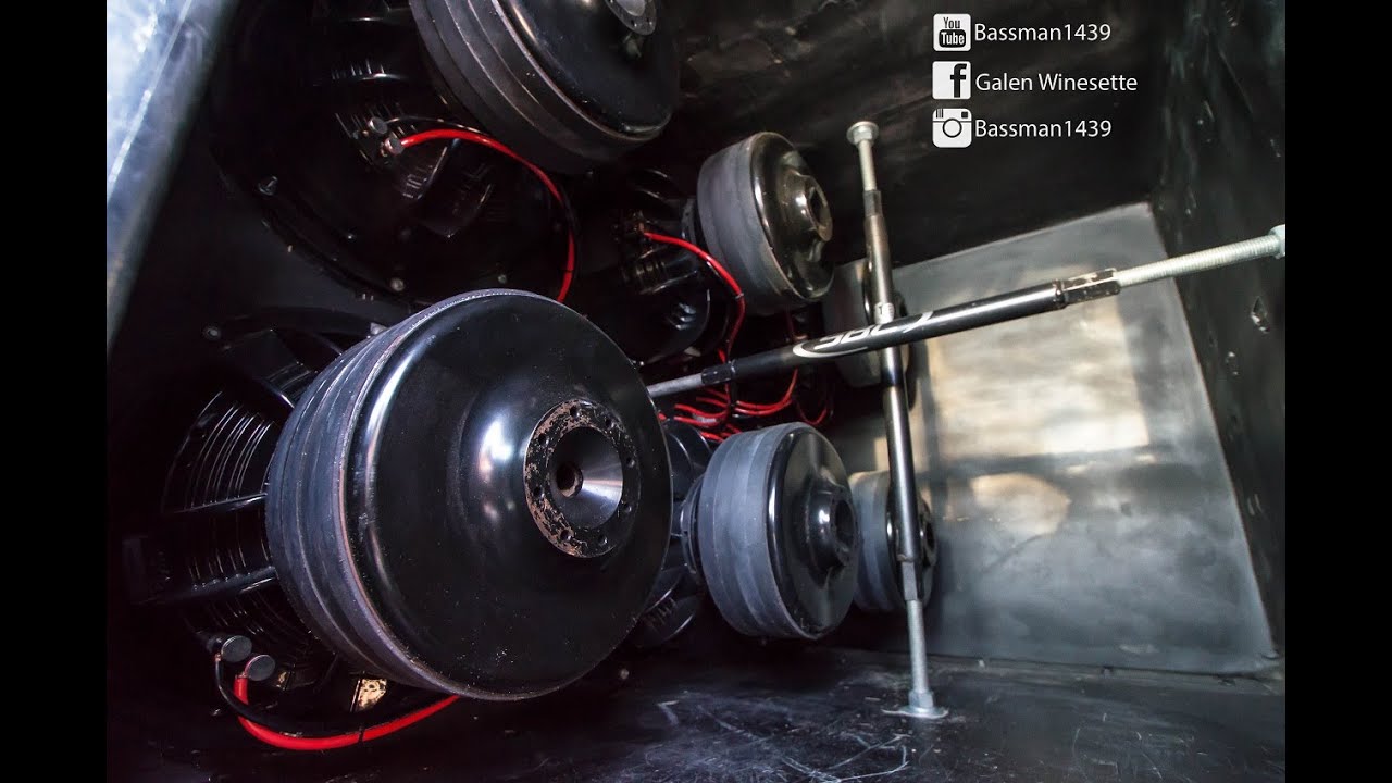 6 SUNDOWN AUDIO 15'S SHOWING ''AINTLOUD'' AT THE AINTLOUD SHOW