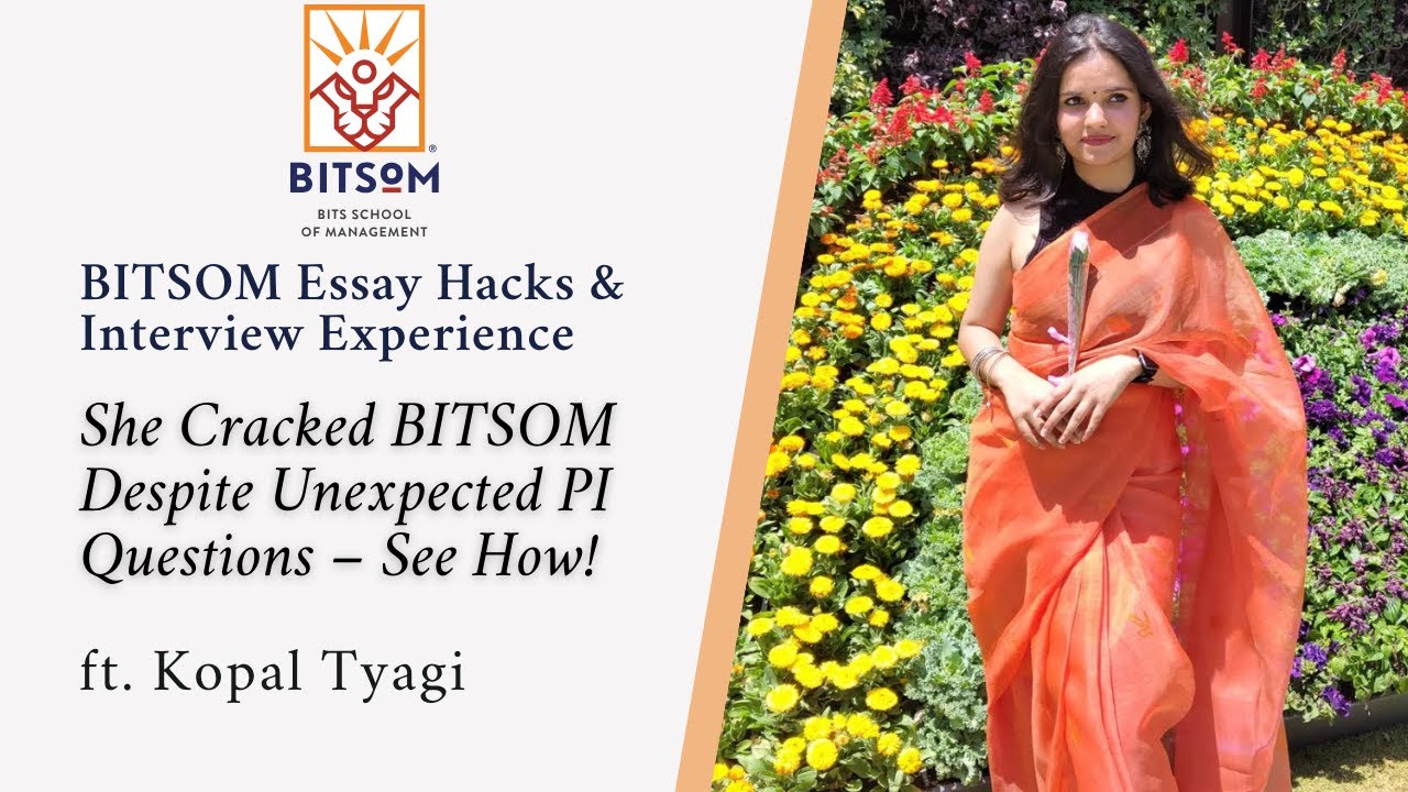 BITSOM Interview Experience ft. @TheMBAlifewithKopal| How to write BITSOM Application Essays.