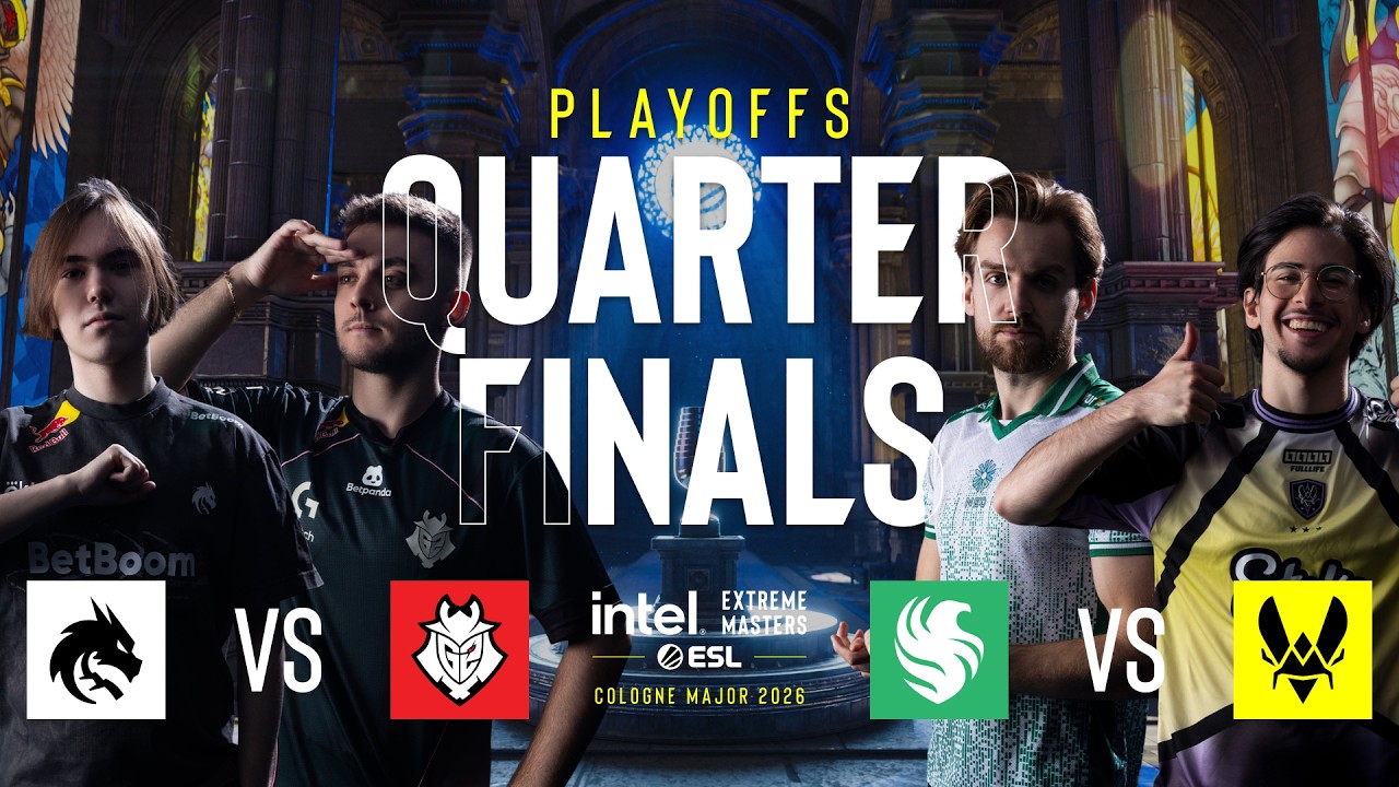 G2 Esports vs Team Spirit - IEM Cologne Major 2026 - Quarterfinal