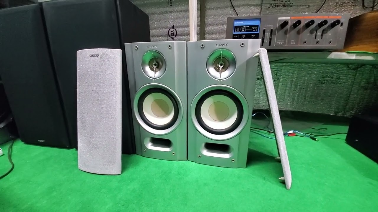 Kenwood SPEAKER 🔊 AND SONY AMPLIFIER STR-565 MO 😱 01726140143