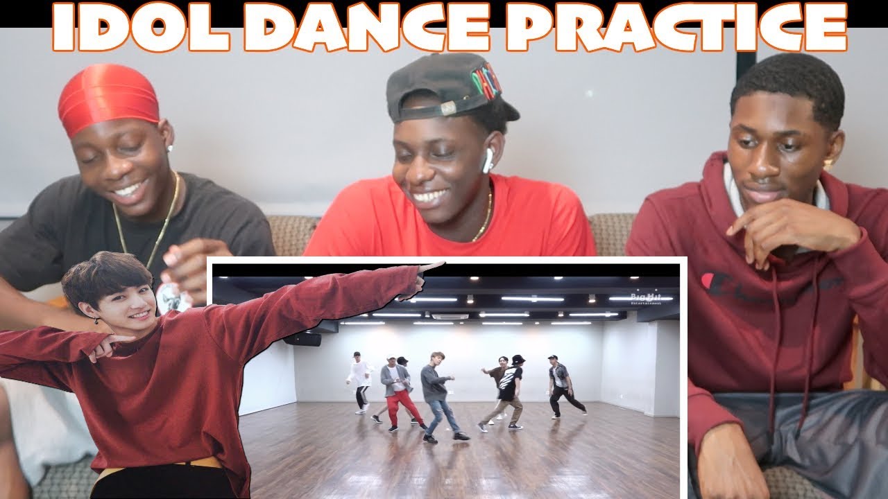 [CHOREOGRAPHY] BTS (방탄소년단) 'IDOL' Dance Practice - REACTION