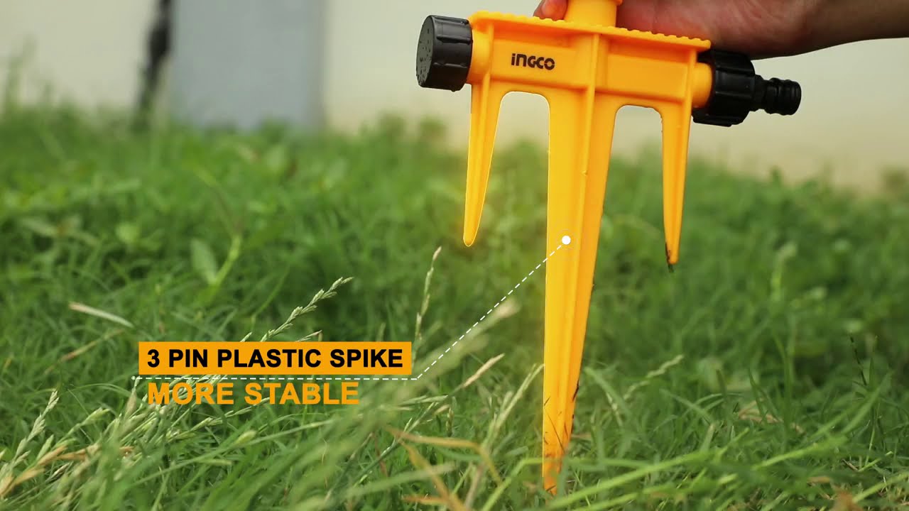 Ingco Plastic Auto Gear Sprinkler HPS13601