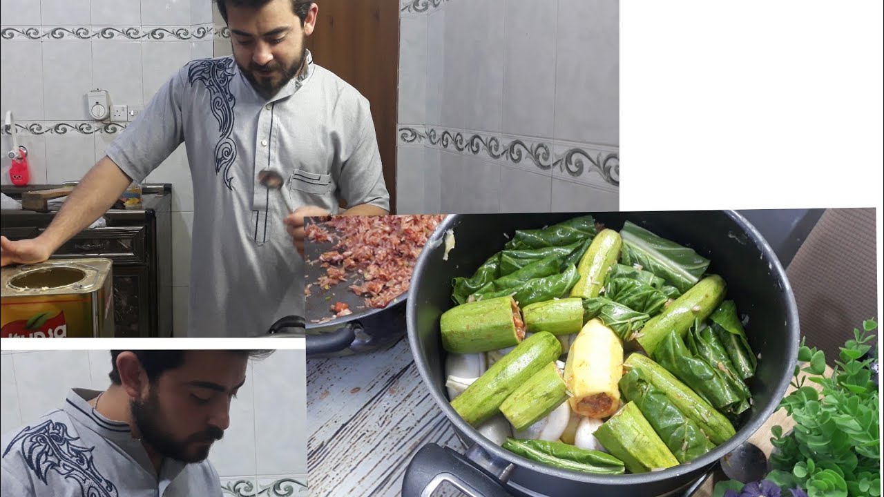 علمت أمي سوي دولمه على طريقتي //طلعت شي خرافي