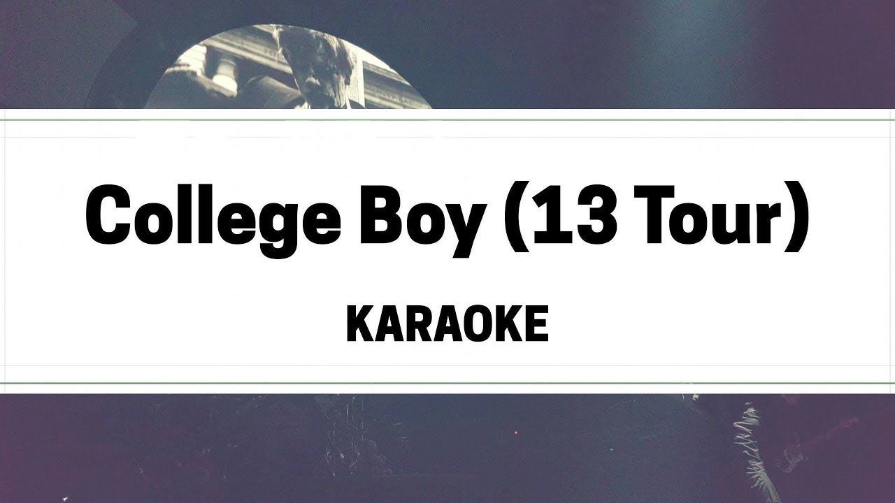 Indochine - College Boy (13 Tour)