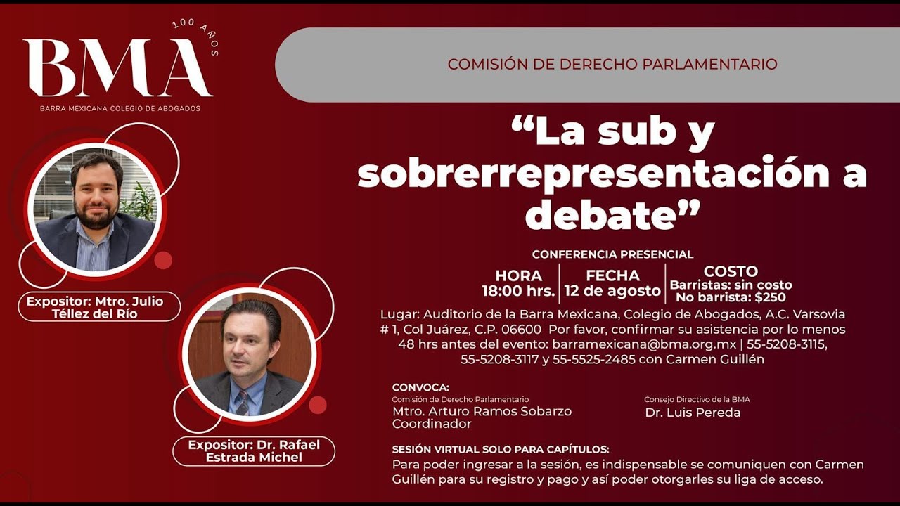 La sub y sobrerrepresentación a debate.