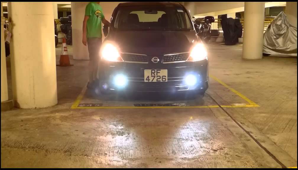 Waterproof 3500LM CREE Led Light using high beam to bypass dimmer setting