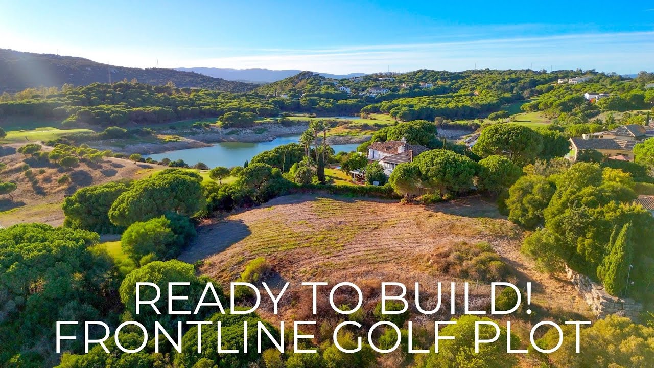 🏡 READY TO BUILD! Frontline Golf Plot with Sea Views | Sotogrande Luxury Land for Sale -BMSOTOGRANDE
