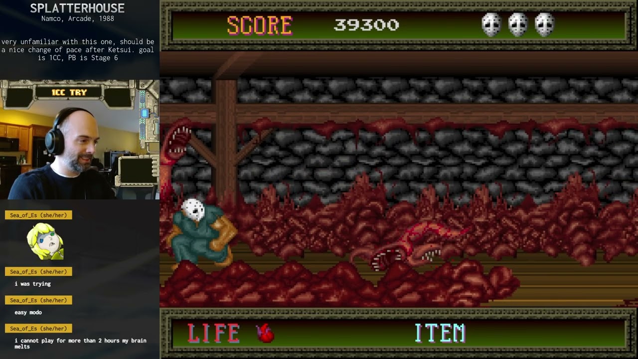 Splatterhouse 1CC Arcade