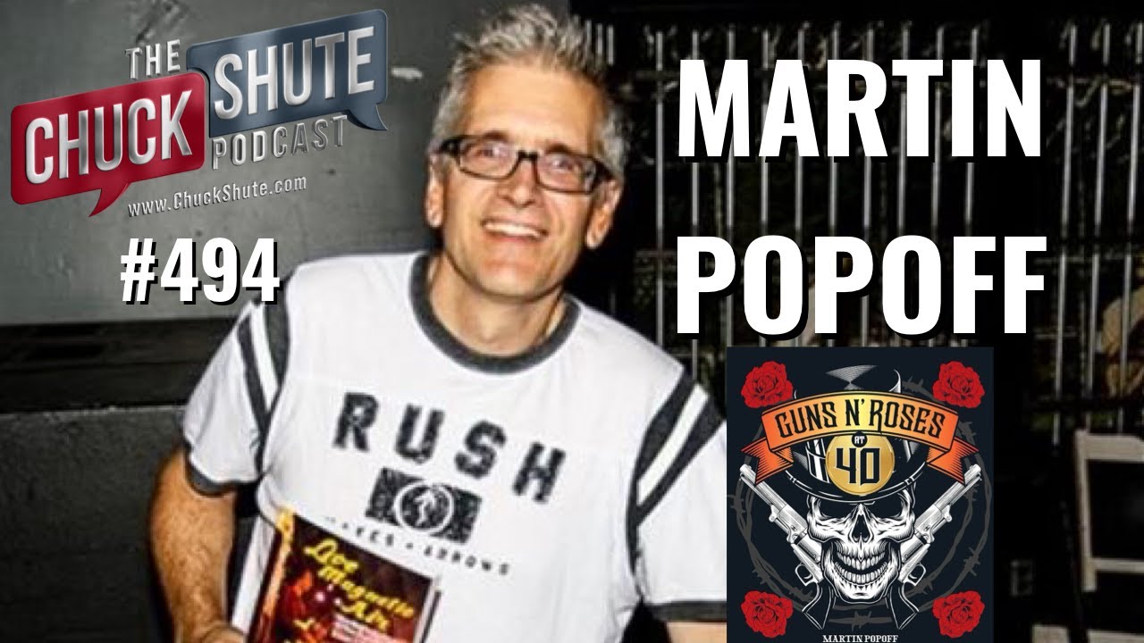 Martin Popoff Discusses His New Guns 'N Roses Book, Grunge, Other Rockstars & More