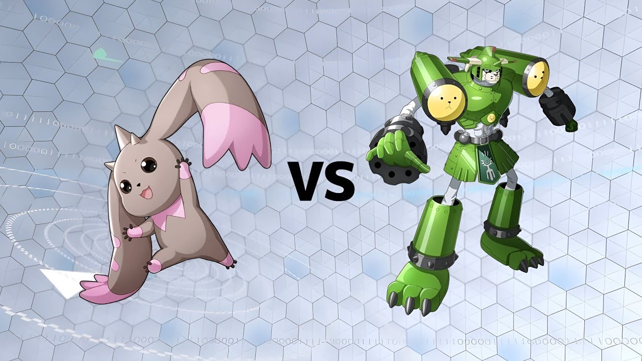 Digimon Battle: Lopmon vs. MegaGargomon (Digimon Tamers)