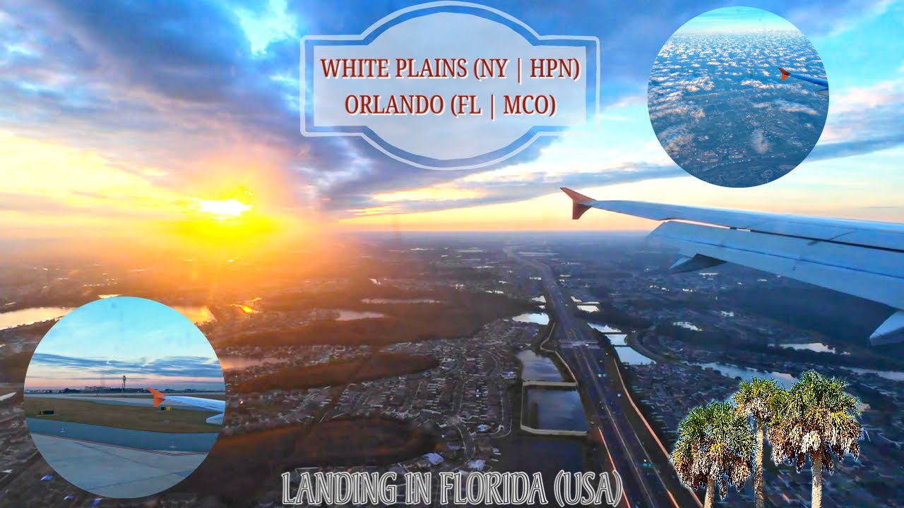 White Plains [HPN] - Orlando [MCO] [2 of 2] | Florida 4K [Central Florida]
