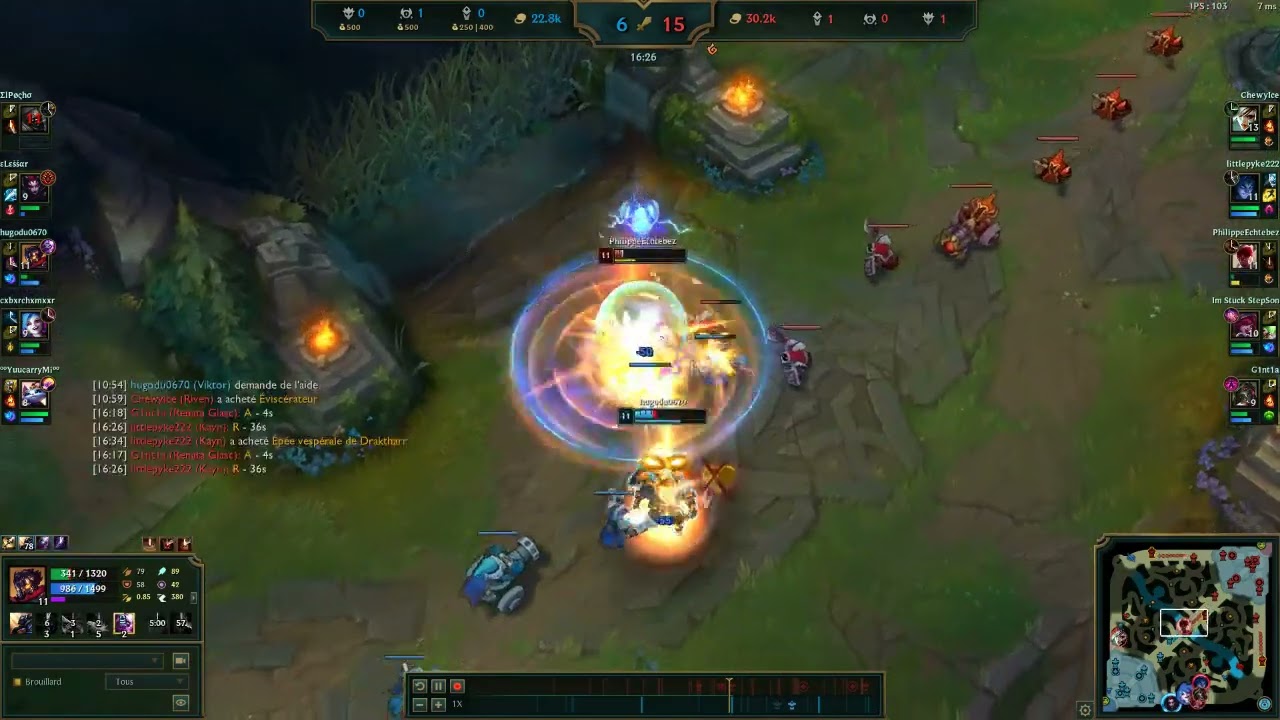 Clean Outplay against Lee Sin with my 3rd Time Viktor !