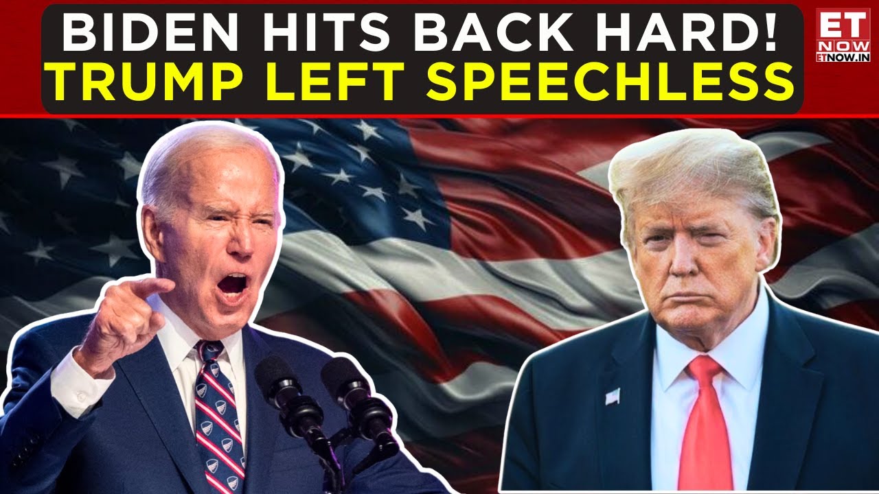 Donald Trump In Trouble? Joe Biden&rsquo;s Explosive Remarks Stun Everyone | ET Now | Breaking News