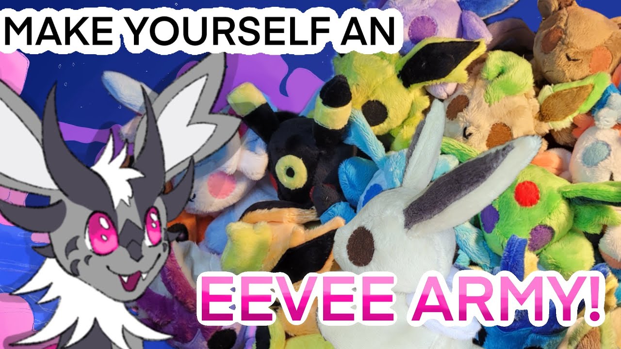 Making an unstoppable army of Eevees and overtaking the house