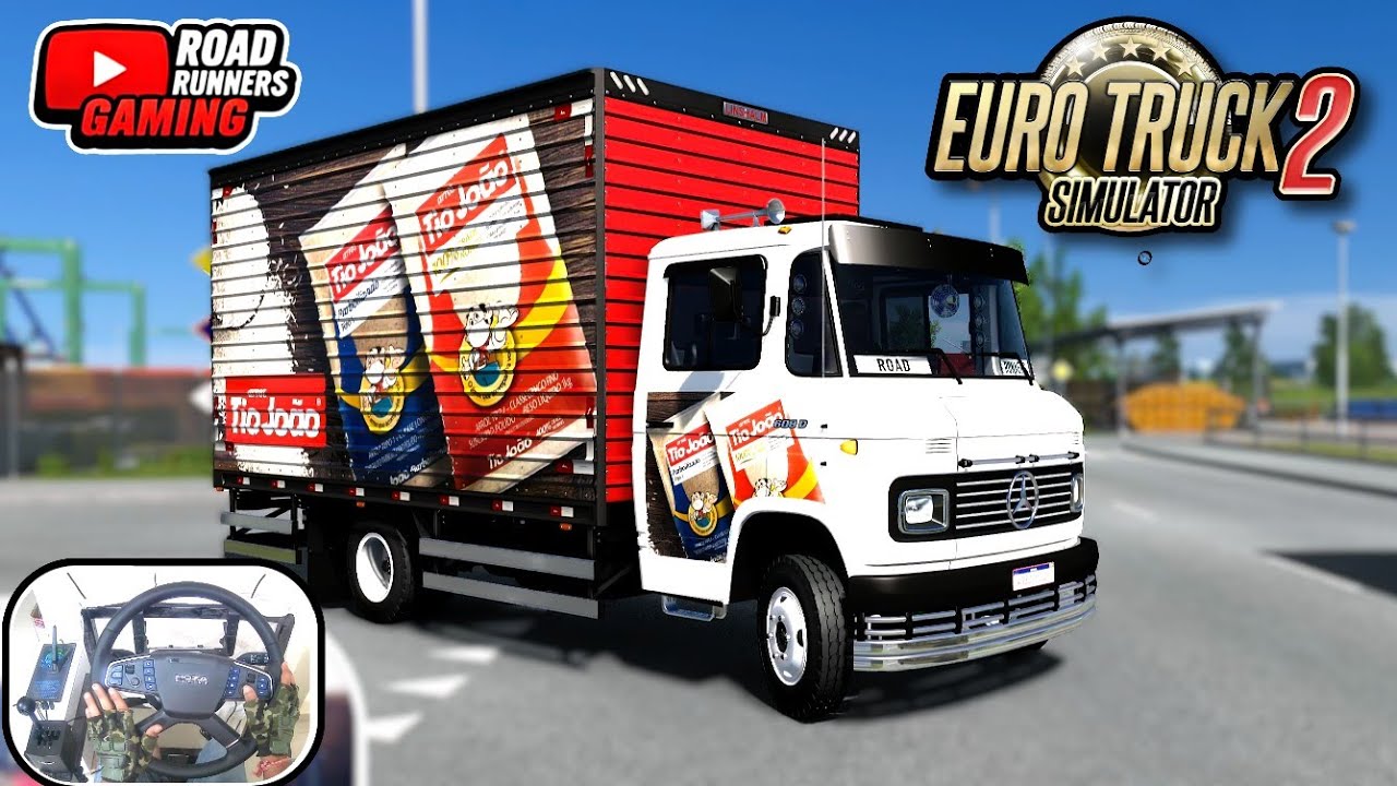 Euro Truck Simulator 2 | RELAXING DRIVE Mini Mercedes-Benz 608D Delivery Truck | 4k HDR