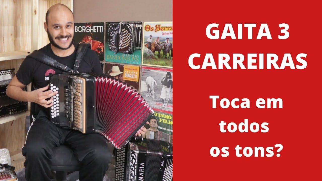 Gaita 3 Carreiras toca em TODOS os tons? Diferentes tipos de Gaita Ponto - Vídeo 3 de 5