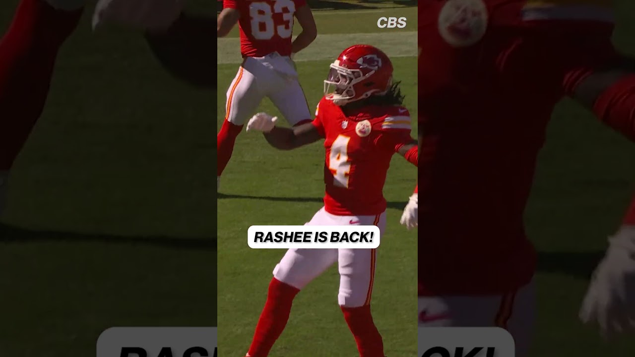 RASHEE IS BACK AFTER 23 GAMES! 🏈 #NFL #RasheeRICE