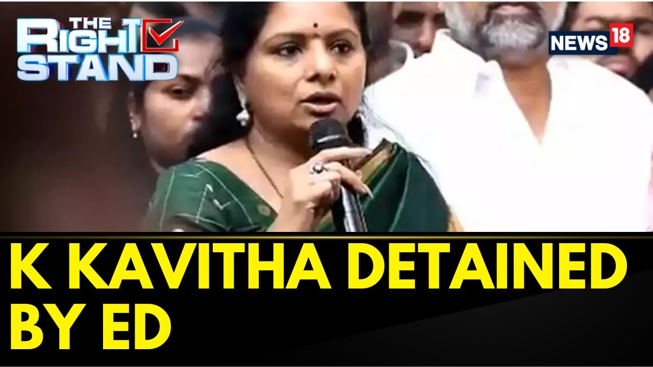 K Kavitha Arrest: Video Shows KTR Questioning ED's Action Against K Kavitha | English News | News18