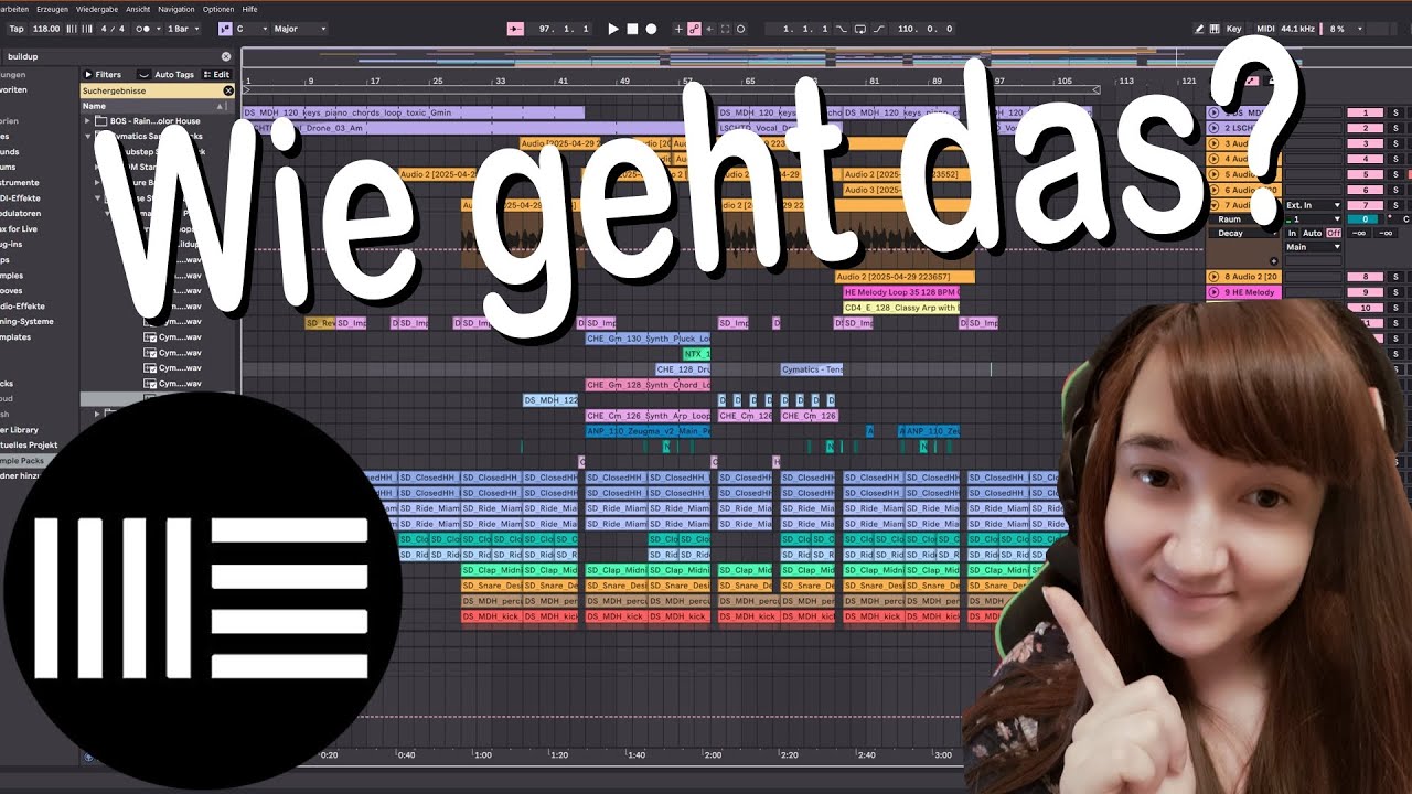 Beat bauen in Ableton Live 12: So mache ich das | (House/Deep House mit Vocals)