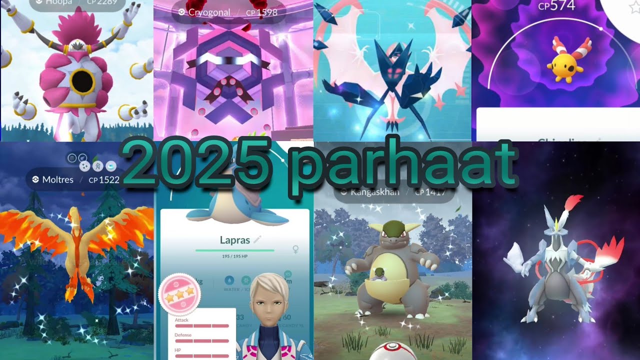 Pokémon GO 2025 vuoden parhaat klipit!