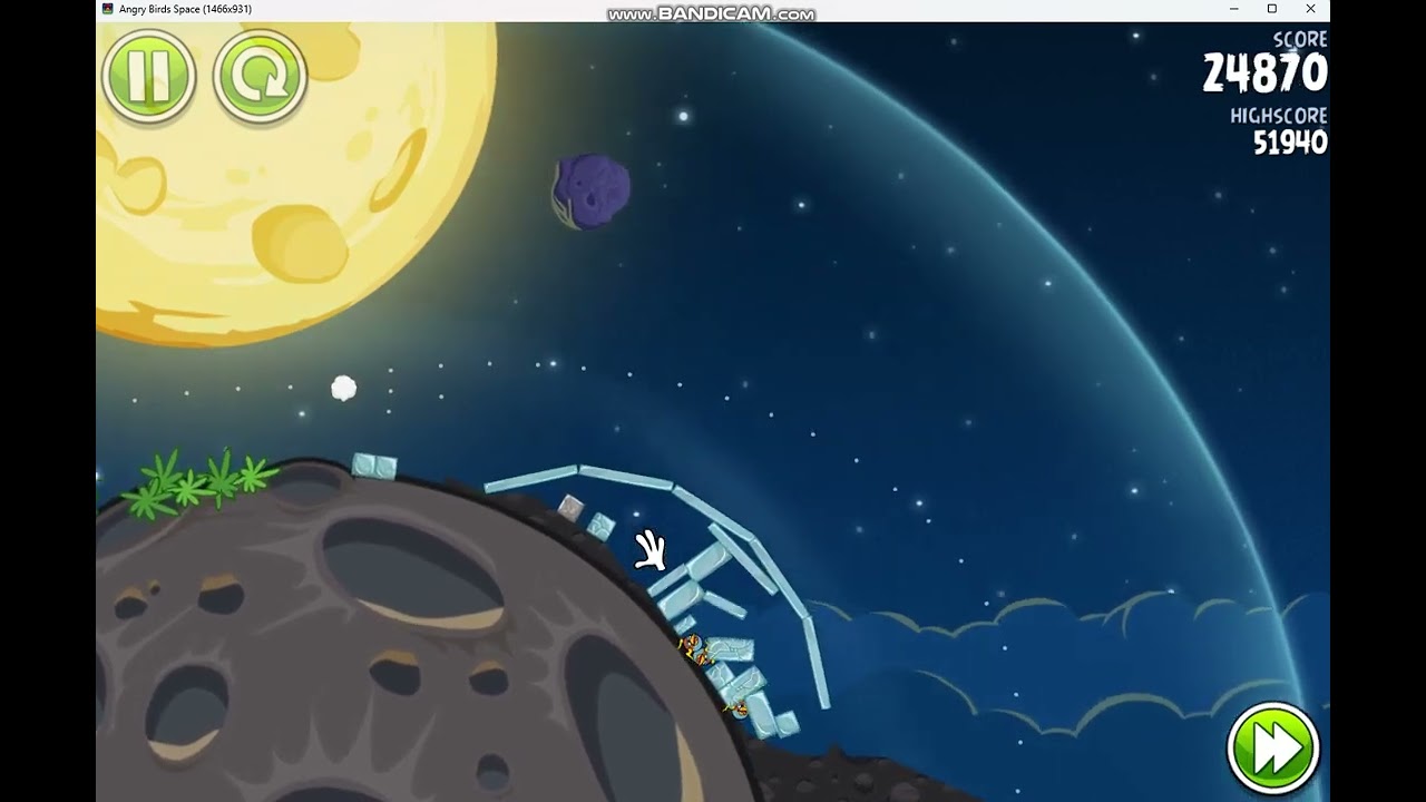 Angry Birds Space Level 81