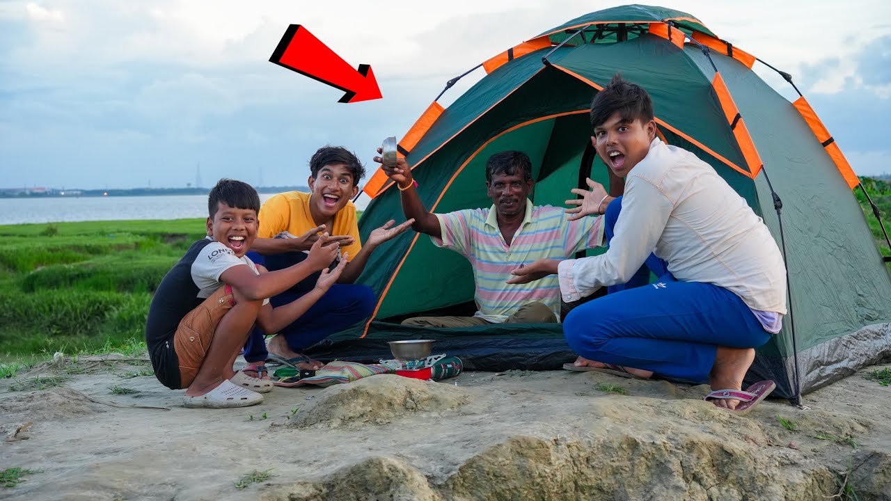 নদীর ধারে ক্যাম্পিং 🏕️ করলাম 😍 ( VLOG 53 )