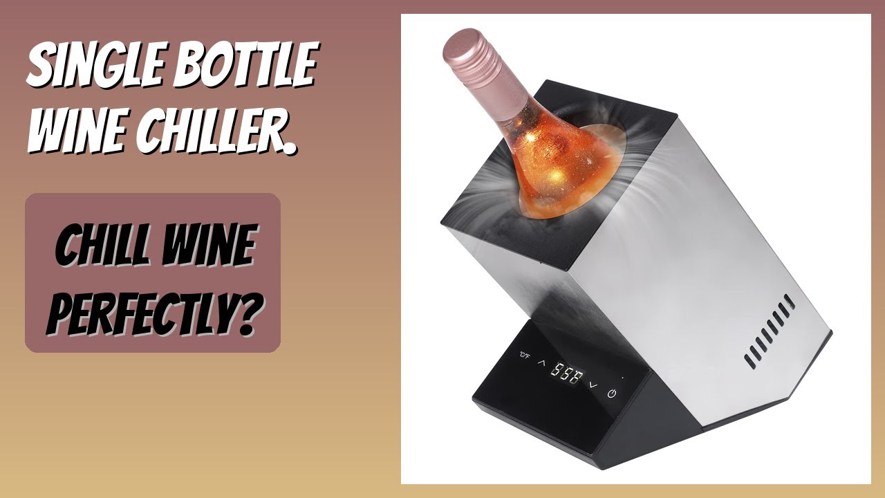 REVIEW (2026): Single Bottle Wine Chiller. Features