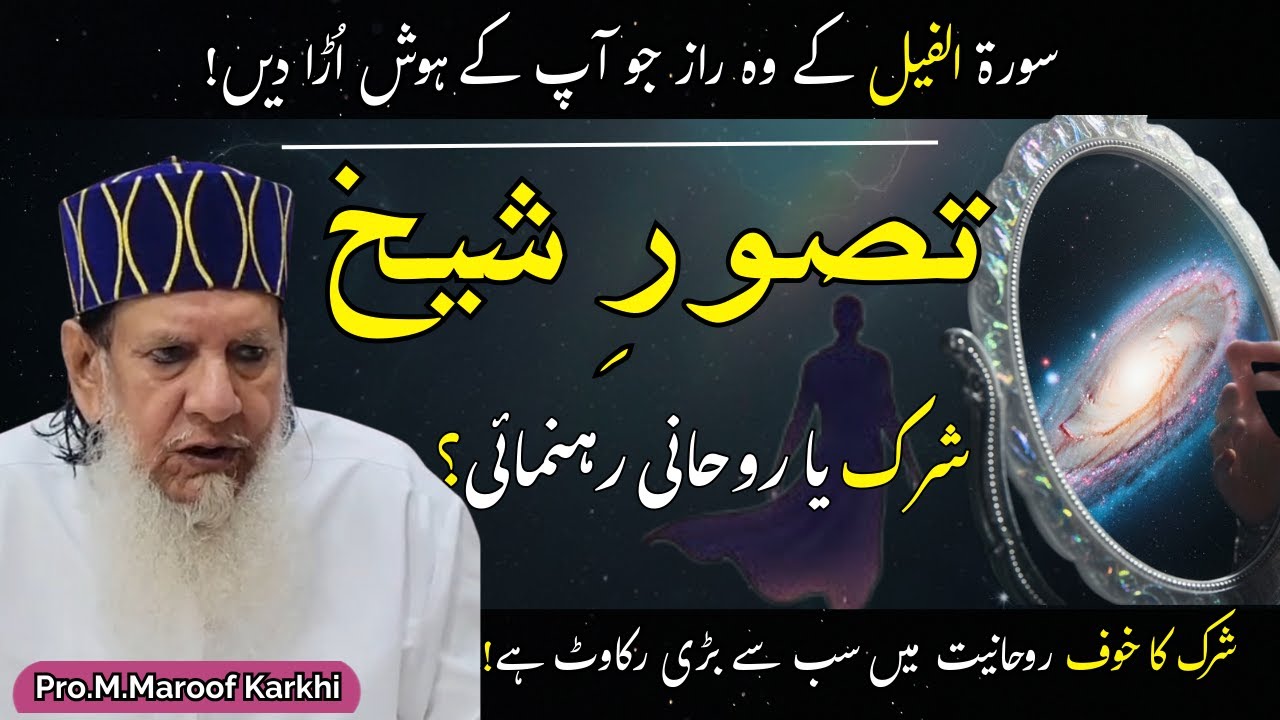 Surah Alfeel ki Tafseer:Tasawwur e sheikh kay Quran se Dalail:Surah Lahab Taleef ya Tasnif?