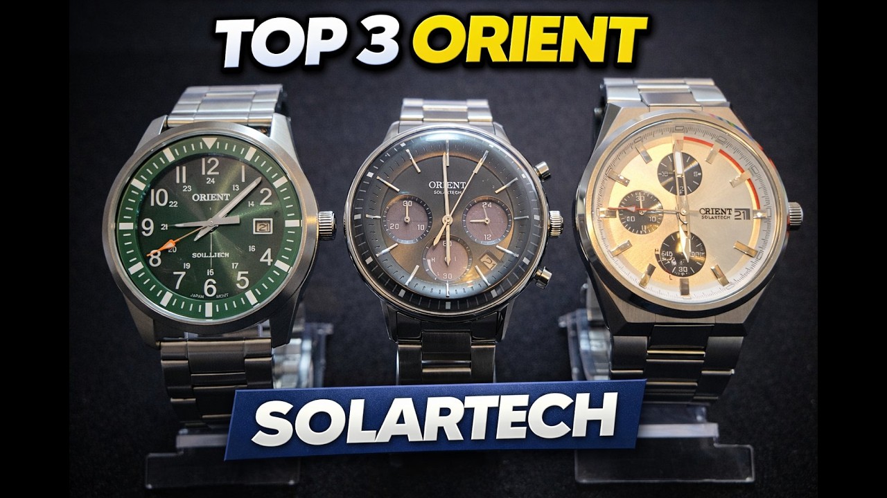 Meu Top 3 Orient Solartech