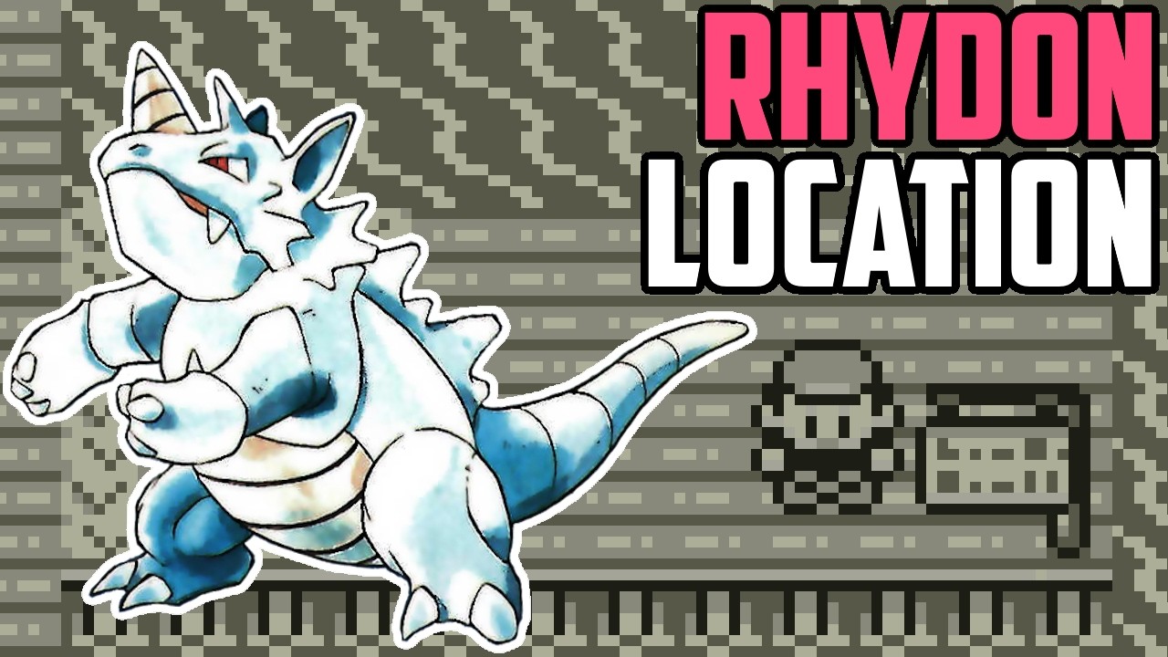 Как поймать Райдона — Pokémon Red & Blue