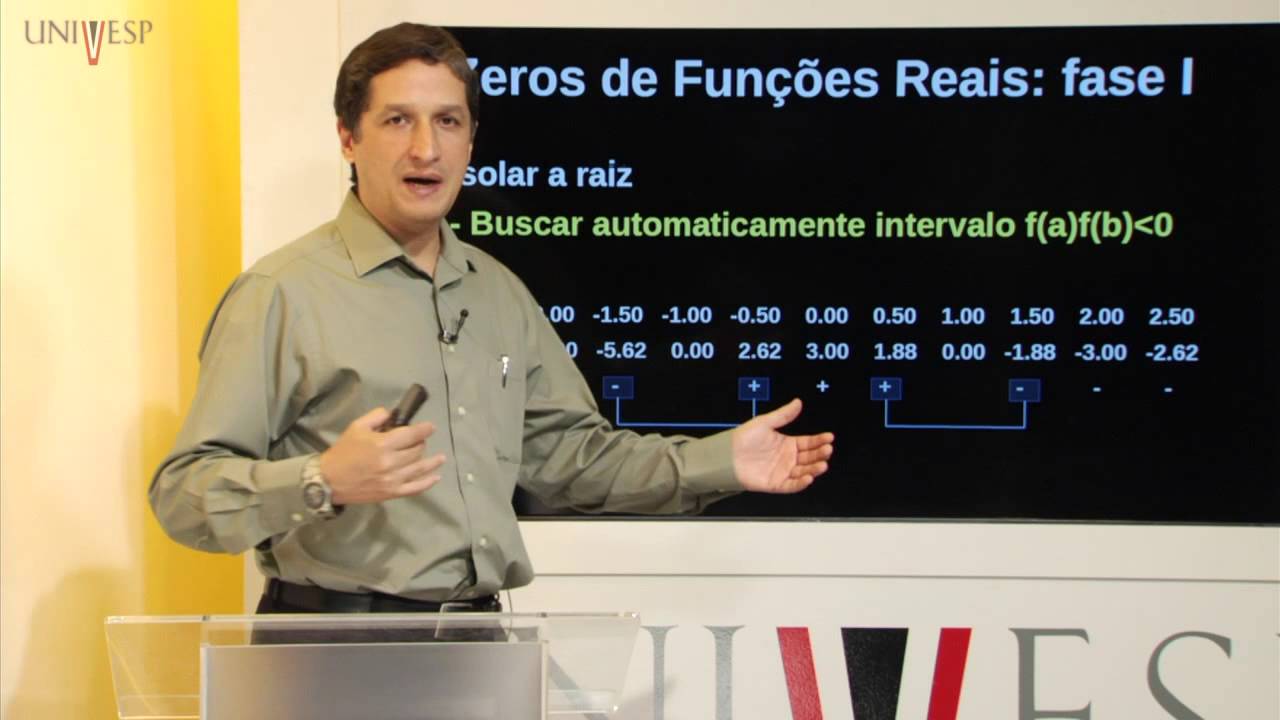 Métodos Numéricos - Aula 05 - Zeros de funções reais