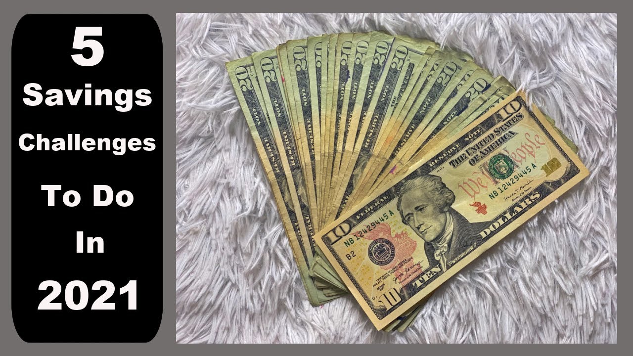 5 Money Saving Challenges To Try In 2021 🎉// SAVING WITH SHANIQUA