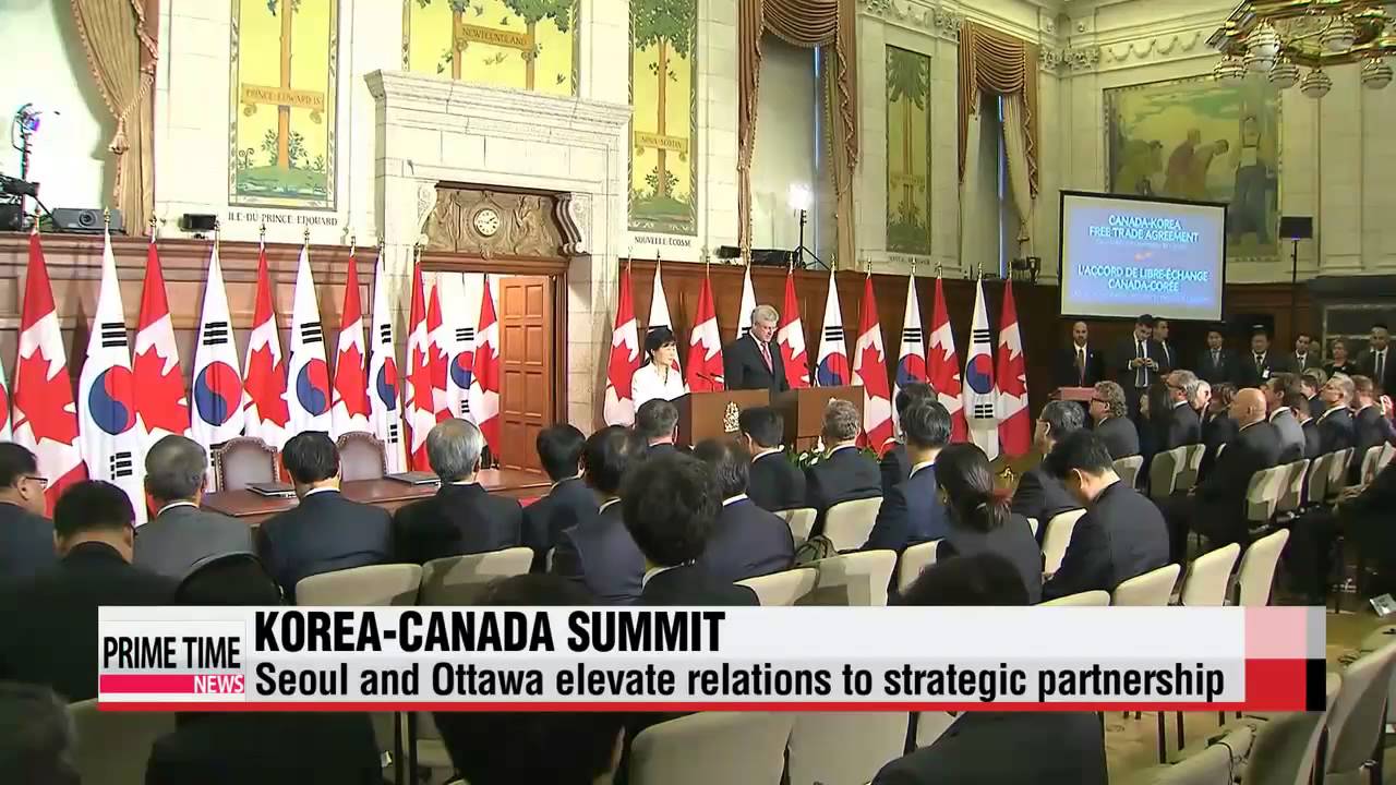 Korea, Canada sign FTA, establish strategic partnership 

한-캐나다 FTA 서명...양국 전략적