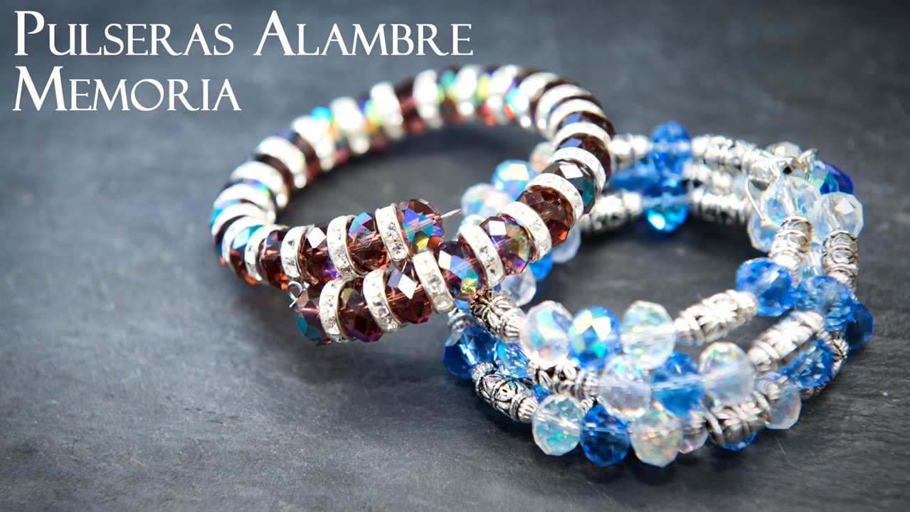 Pulseras de Alambre de Memoria, Muy faciles y Versatiles