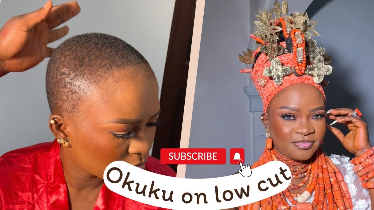 OKUKU ON LOW CUT HAIR TUTORIAL #tutorial #learning #okukubeautyhub #okukulowcut #youtube #hairstyle