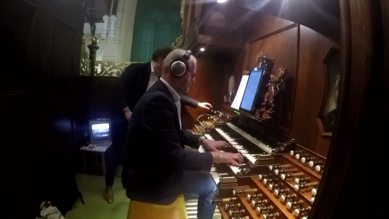 Samenzang Psalm 32 vers 4 en 6 - Nieuwe Kerk Katwijk aan zee