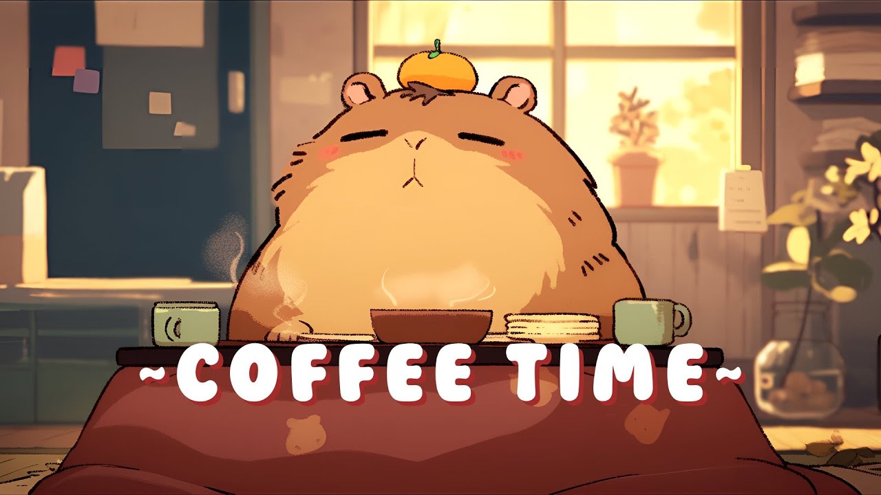 Capybara Lofi Radio - Chill Study Music Mix ~ Peaceful Moments ~ 🎵