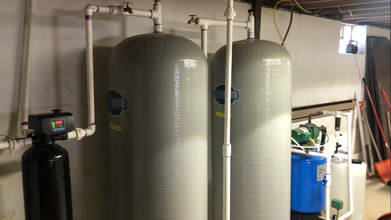 Pond water filtration system for drinking water and whole house use