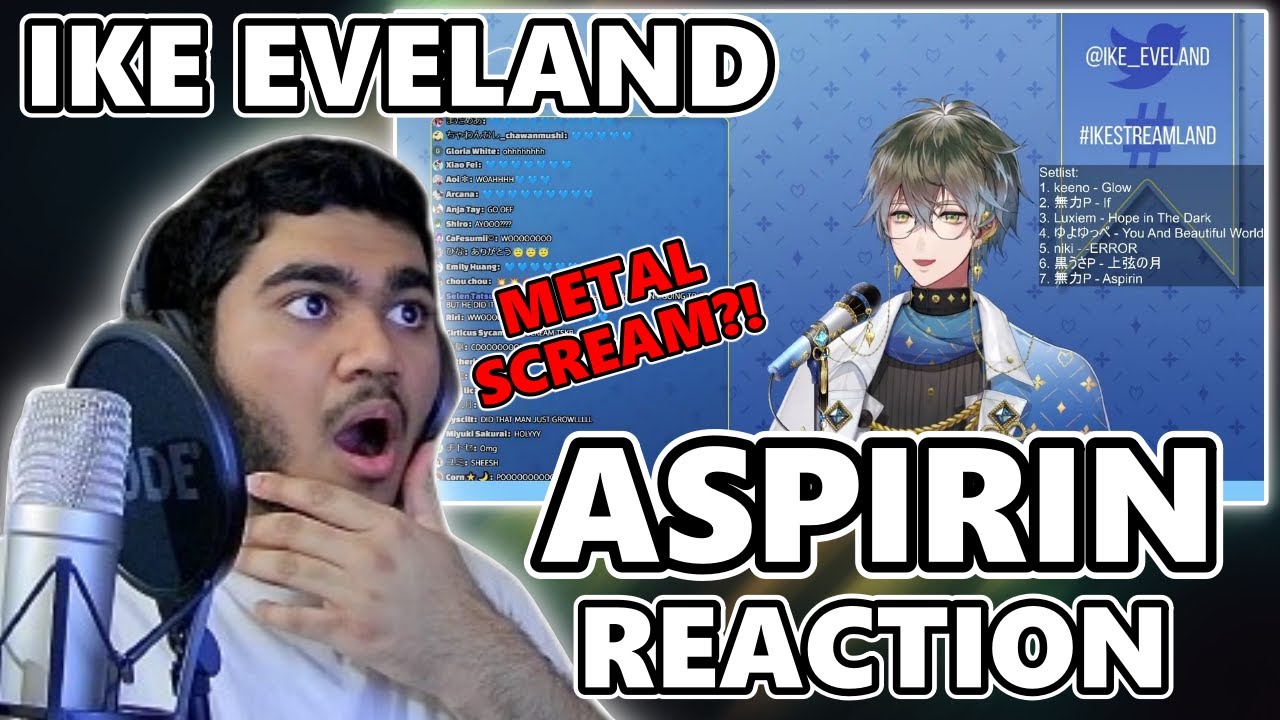 Metal Head Reacts | Ike Eveland - ASPIRIN (live cover) | Reaction & Analysis