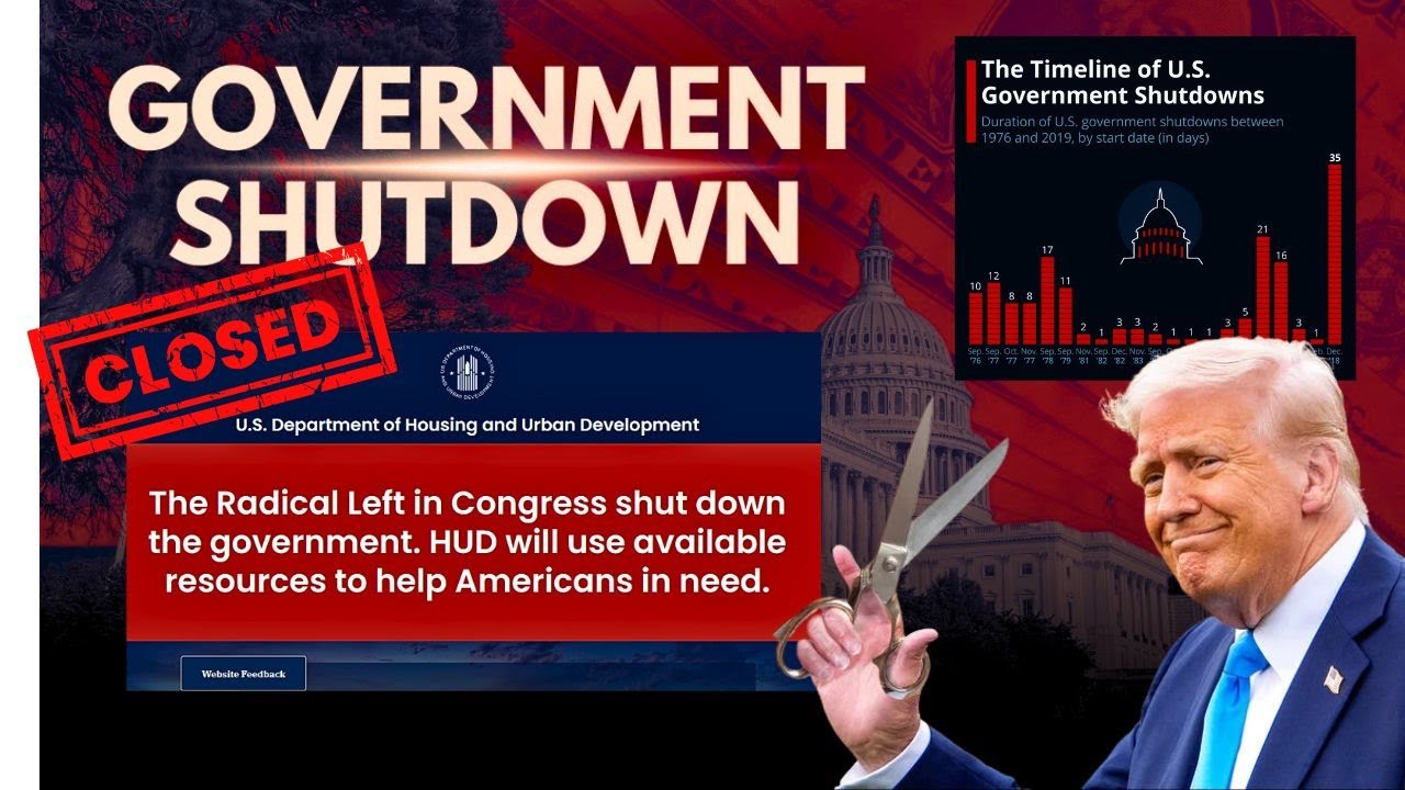 Breaking News Trump United States Government Shutdown &ndash; HUD Section 8 is Now Closed!