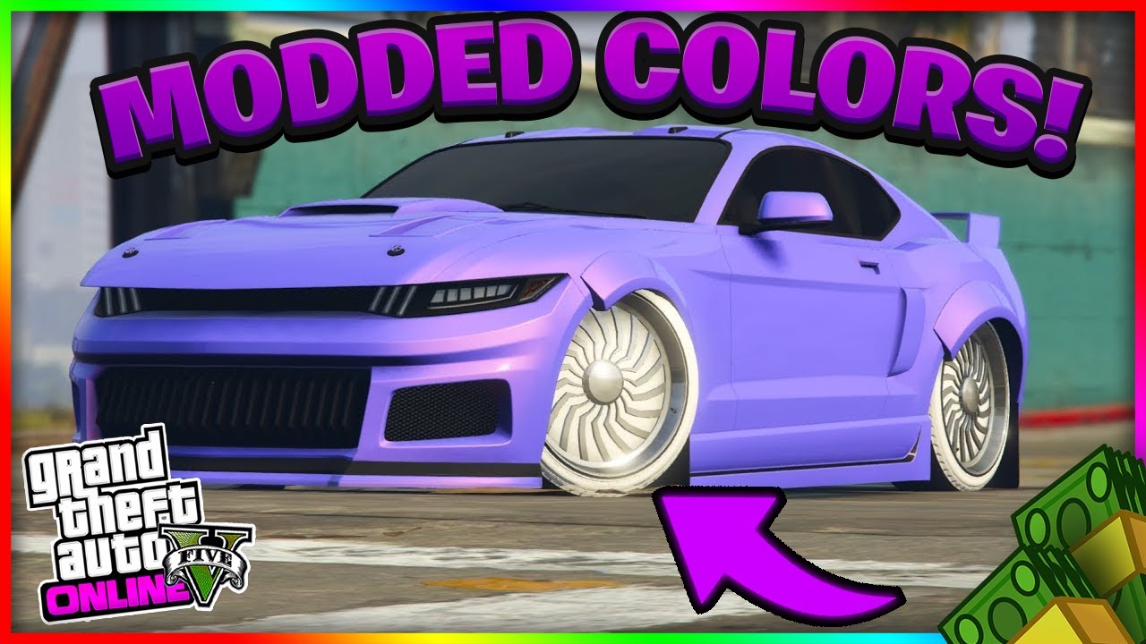 Top 5 BEST Modded Crew Colors In GTA 5 Online! (RARE & NEON Colors!)